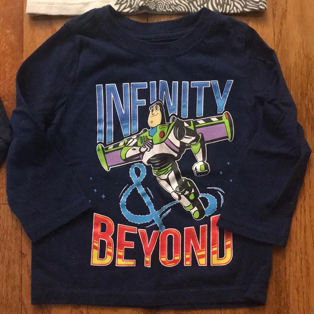 Lot of 4 size 2T long sleeve tees - Picture 5 of 7